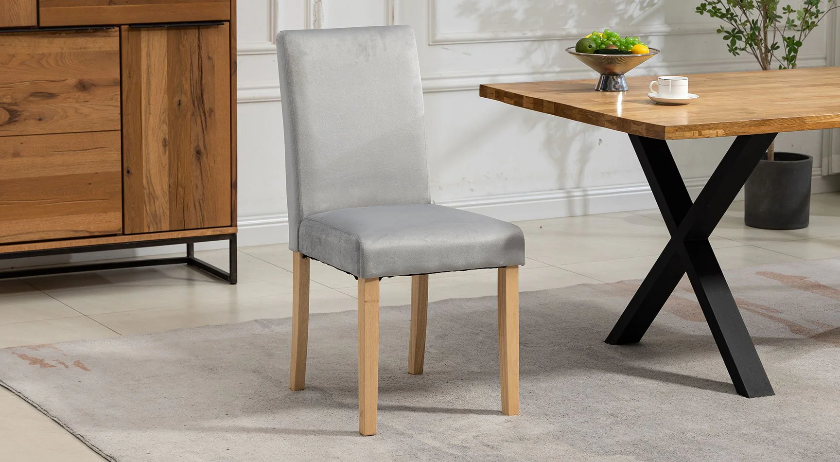 Maiolo Velvet Pair Of Dining Chairs - Image 5