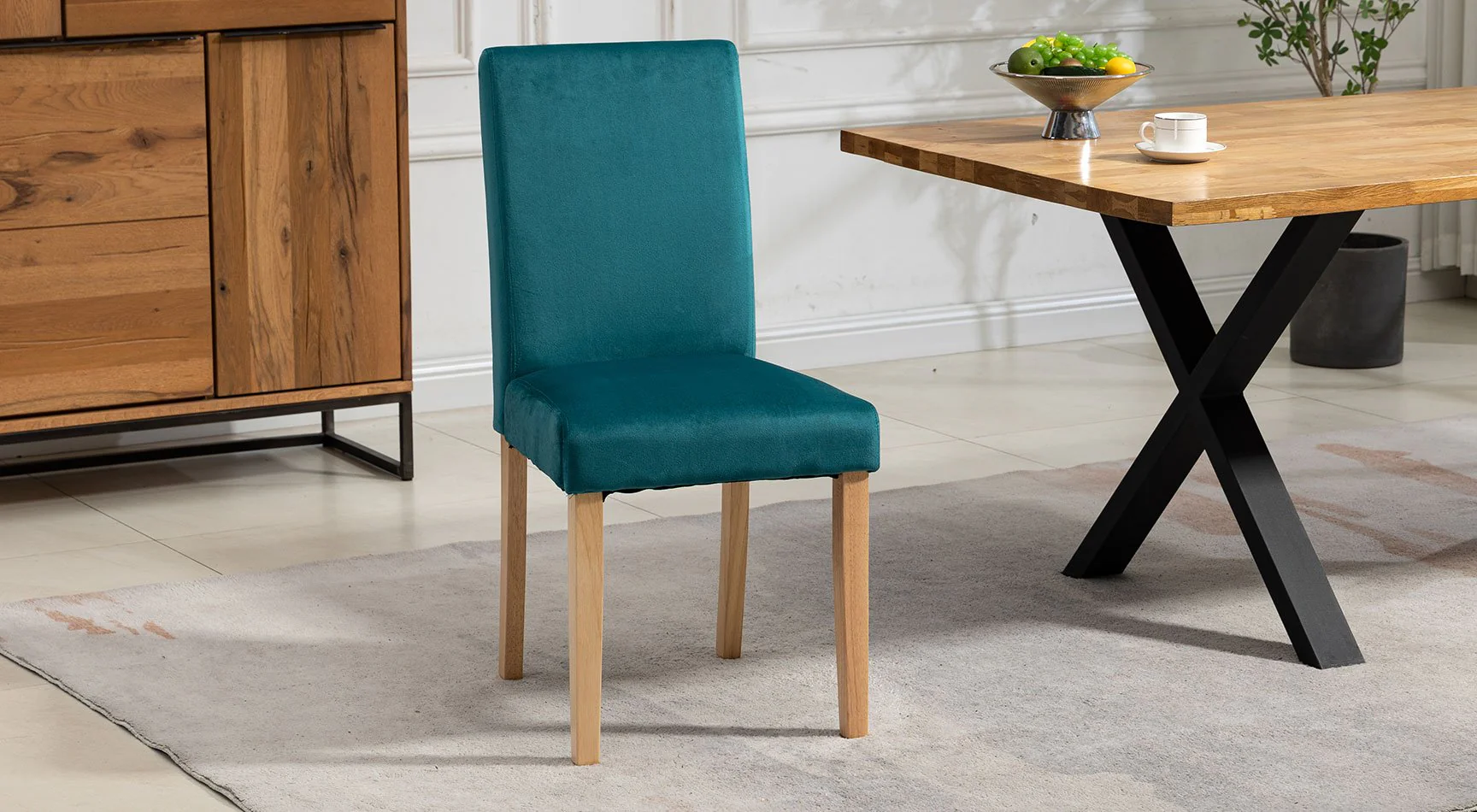 Maiolo Velvet Pair Of Dining Chairs - Image 6